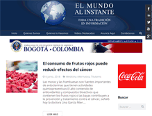 Tablet Screenshot of elmundoalinstante.com